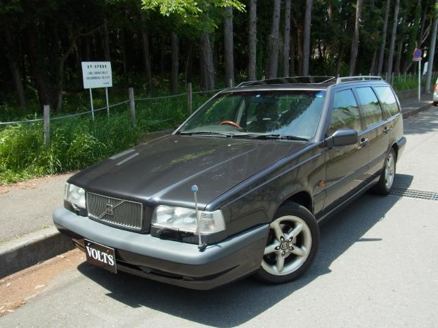 1996年　ボルボ　８５０　Ｄ車　右Ｈ　ＧＬＥ・クラシックＰＫＧ　ワンオーナー　ＨＤＤナビ