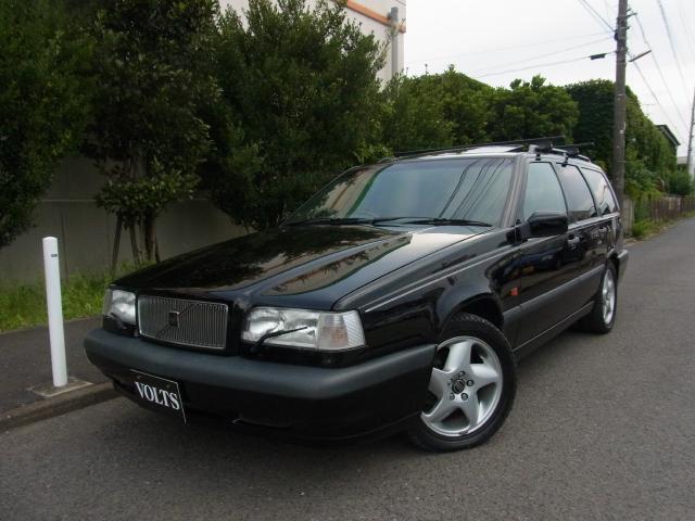 1996年　ボルボ　８５０　Ｄ車　右Ｈ　ＧＬＥ・クラシックＰＫＧ　純正ブラック