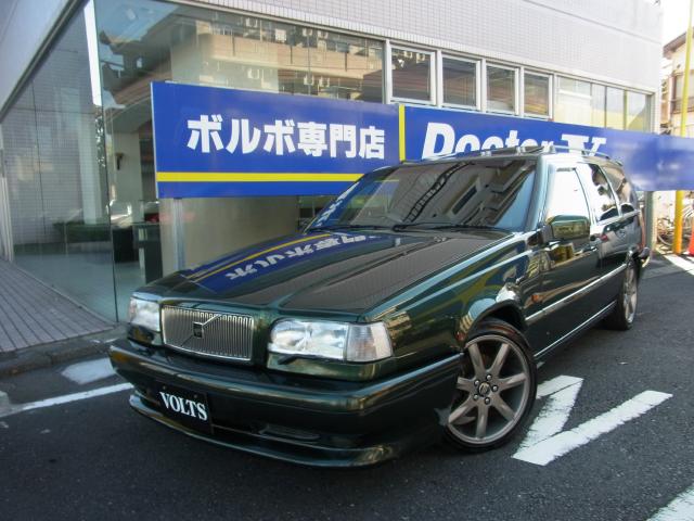 1996年　ボルボ　８５０　Ｄ車　右Ｈ　【限定車　Ｒ】　人気ダークオリーブＰ