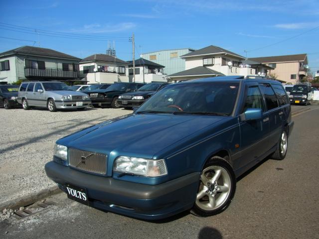 1997年　ボルボ　８５０　Ｄ車　右Ｈ　２．５－２０ＶクラシックＰＫＧ　希少色アクアブルー