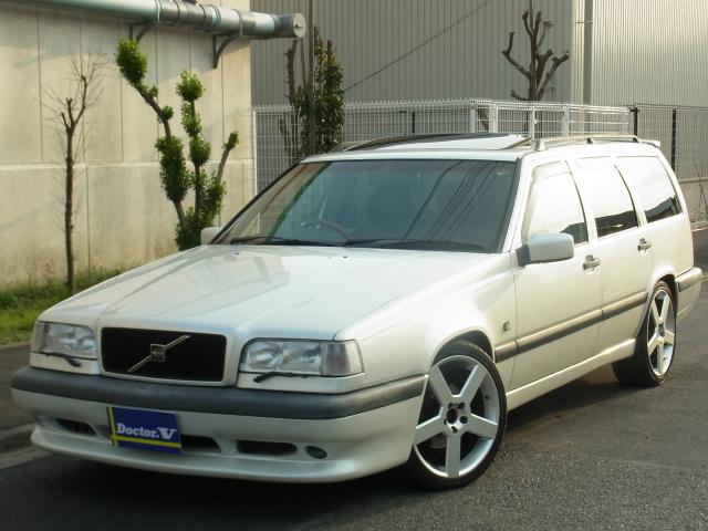 1996年　ボルボ　８５０　Ｄ車　右Ｈ　ＧＬＥエステート　ＨＤＤナビ　ＨＩＤ・ＥＴＣ