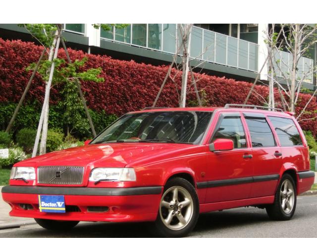 1997年　ボルボ　８５０　Ｄ車　右Ｈ　最終型クラシック２．５　２０Ｖ　貴重レッド＆ベージュ