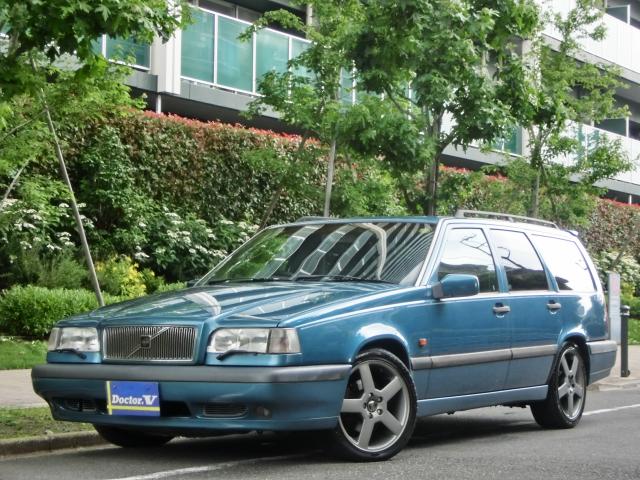 1996年　ボルボ　８５０　Ｄ車　右Ｈ　Ｔ－５スポーツ　タイタン１７ｉｎｃｈＡＷ　稀少ターコイズブルー