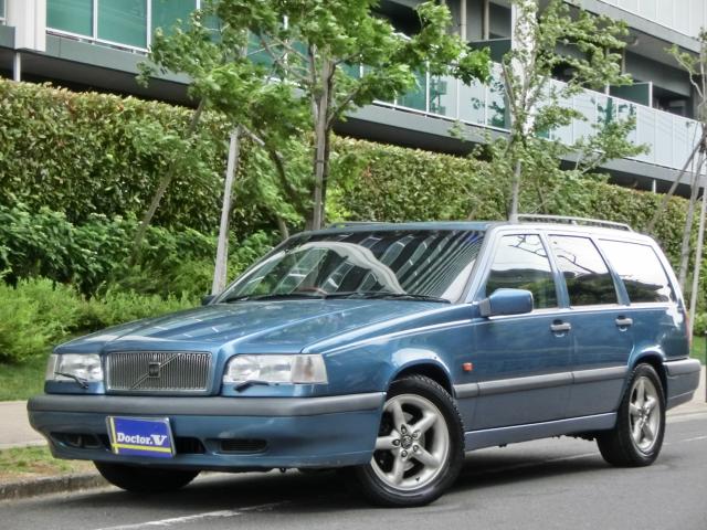 1997年　ボルボ　８５０　Ｄ車　右Ｈ　最終モデル　クラシック２．５Ｔ　ブラック本革　記録簿有り☆